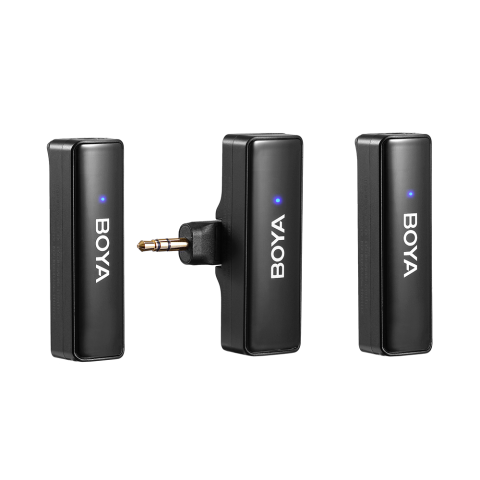Bộ micro thu âm không dây Boya Link 3 đầu chuyển