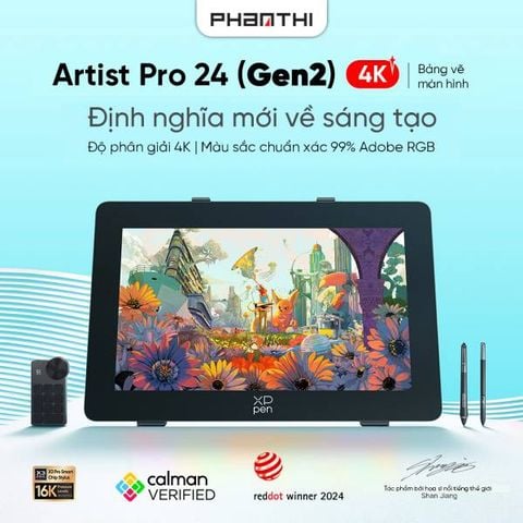 XP-PEN Artist Pro 24 (Gen 2) 4K
