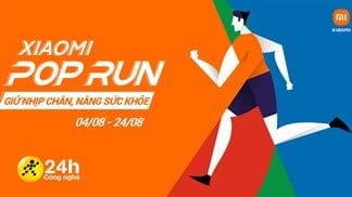 Tham gia ngay Giải chạy bộ trực tuyến Xiaomi POP Run 2021: Cơ hội nhiều phần thưởng có giá trị đến từ Xiaomi