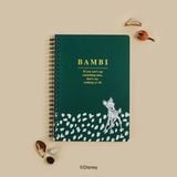  Sổ lò xo A5 kẻ dòng Disney Animals - Green 