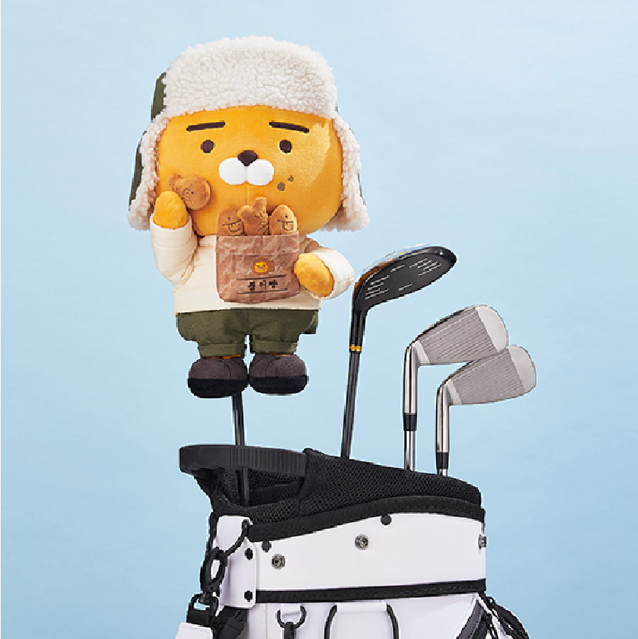  Bọc đầu gậy Golf sắt bằng vải hình thú Snuggle Driver Cover - Ryan 