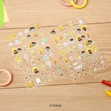  Set 3 miếng sticker Deco Kakao Friends - Green 