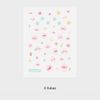  Sticker Nail Deco Little Apeach - Blue 