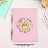  Sổ lò xo B5 kẻ dòng Pink Disney Winnie the Pooh 