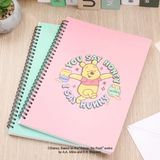  Sổ lò xo B5 kẻ dòng Pink Disney Winnie the Pooh 