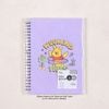  Sổ lò xo A5 kẻ dòng Purple Disney Winnie the Pooh 