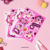 Set 4 miếng sticker Lotso - (Light Pink) 