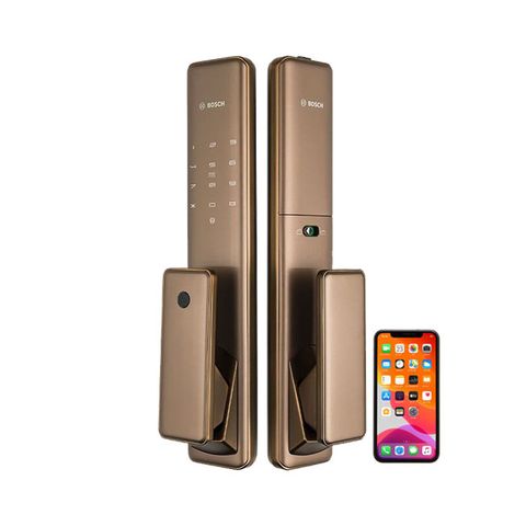 Khóa Cửa Vân Tay Cao Cấp Bosch FU750K Plus – App Điện Thoại