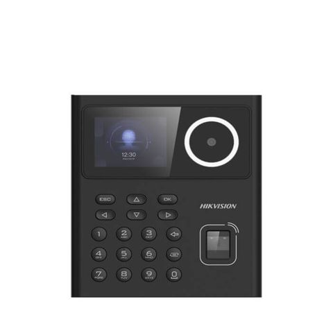 Máy chấm công & kiểm soát ra vào khuôn mặt/vân tay/thẻ Hikvision DS-K1T320MFX