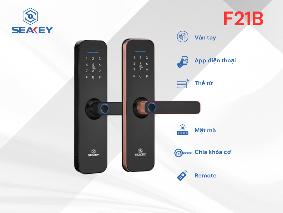 Khóa Vân Tay SEAKEY F21B