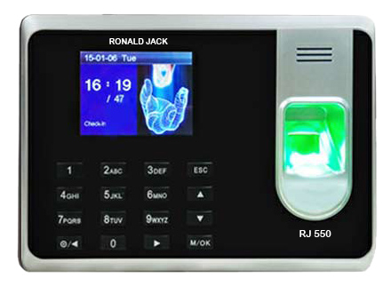 Máy chấm công vân tay màn hình màu RONALD JACK DG-600