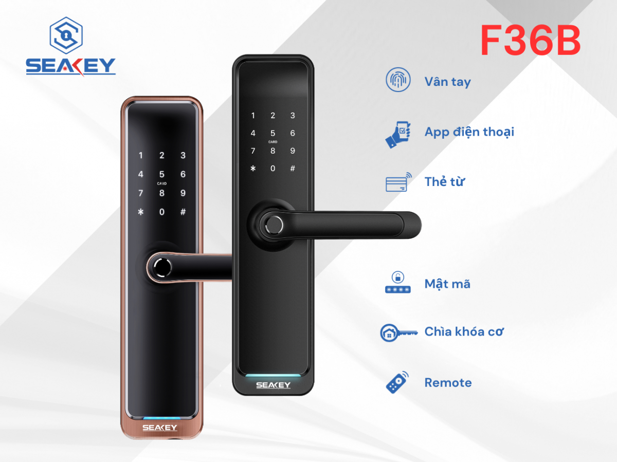 Khóa Vân Tay SEAKEY F36B