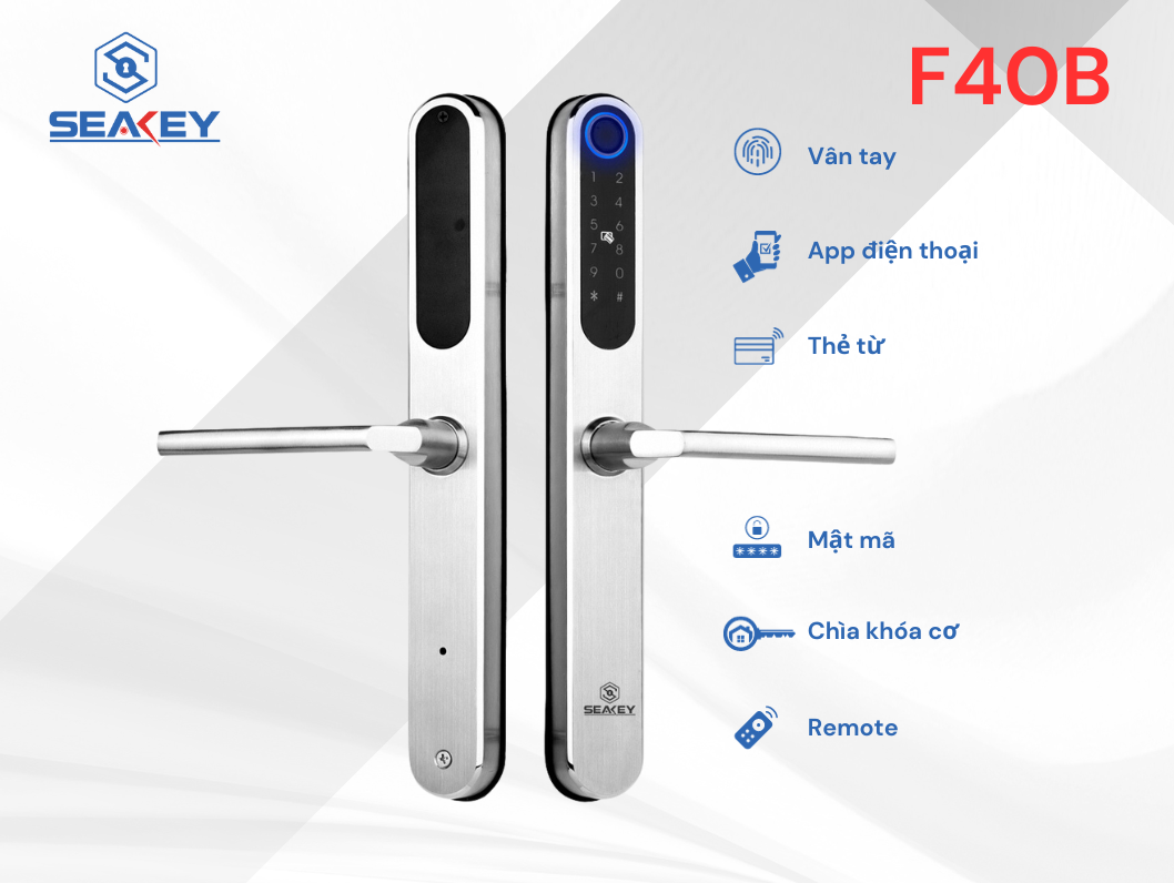 Khóa Vân Tay SEAKEY F40B
