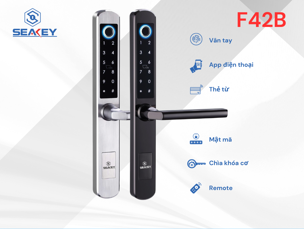 Khóa Vân Tay SEAKEY F42B