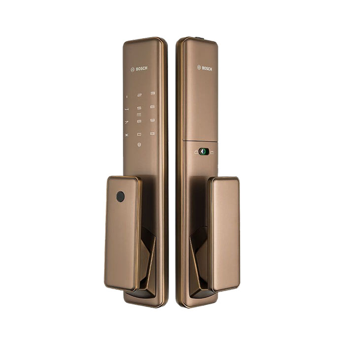 Khóa cửa vân tay cao cấp Bosch FU750K Màu đồng