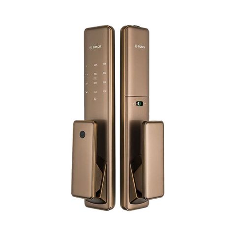 Khóa cửa vân tay cao cấp Bosch FU750K Màu đồng