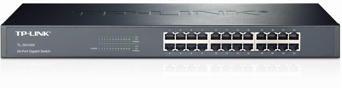 Switch TP-LINK 24-Port 10/100/1000Mbps Gigabit Rackmount TL-SG1024