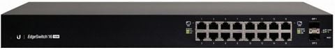 Switch SFP UBIQUITI 16-Port Managed PoE+ Gigabit EdgeSwitch ES-16-150W