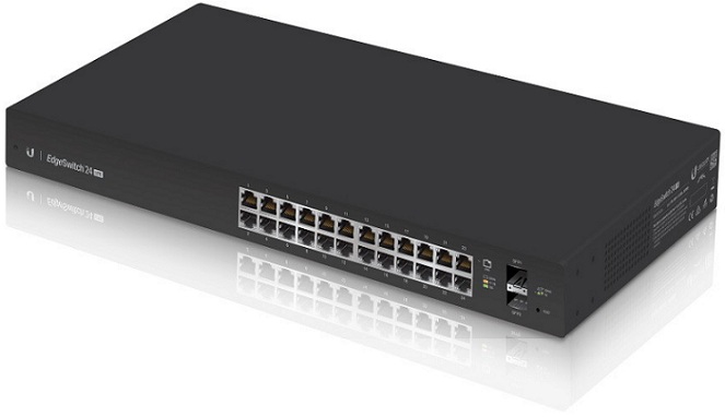 Switch with SFP UBIQUITI 24-Port Managed Gigabit EdgeSwitch ES-24-LITE