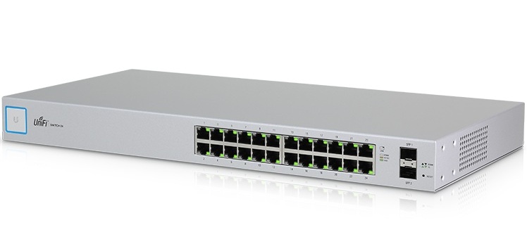 Switch 24-Port with SFP Gigabit Managed UniFi US-24