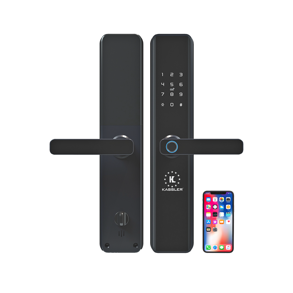 Khóa Vân Tay Kassler KL-669 Black App Điện Thoại