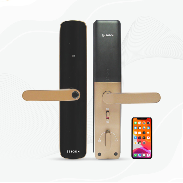 Khóa Cửa Vân Tay BOSCH ID60GK PLUS – App điện thoại