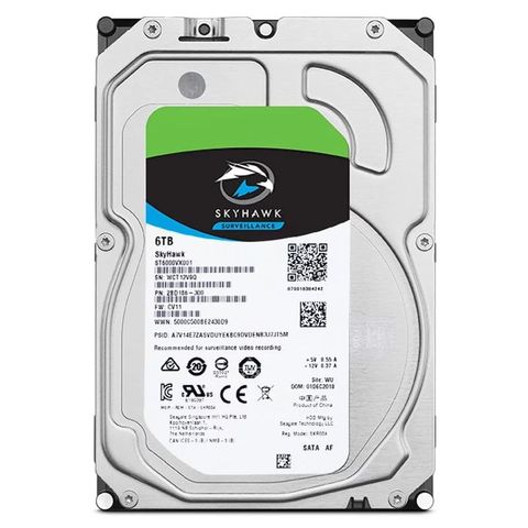 Ổ cứng giám sát SEAGATE Skyhawk 6TB ST6000VX001 (Chuyên dụng cho Camera)