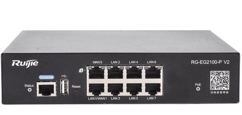 Gateway RUIJIE 8-port 1000BASE-T Smart RG-EG2100-P V2