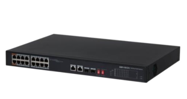 Switch POE 16 cổng KBVISION KX-CSW16-PFL