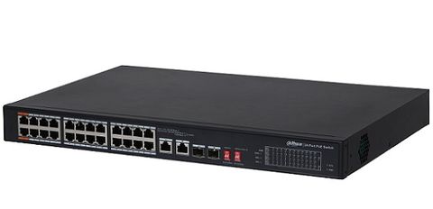 Switch PoE 24 cổng DAHUA DH-PFS3226-24ET-240