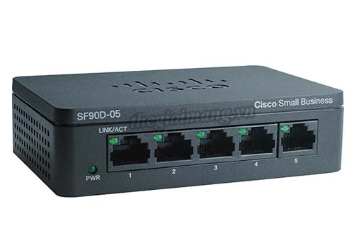 Switch 5-Port 10/100 Mbps Cisco SF95D-05-AS