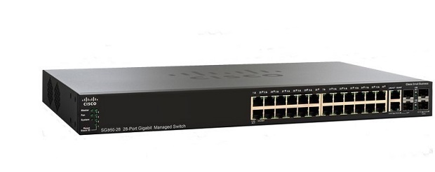 Switch CISCO 28-Port Gigabit Managed SG350-28-K9-EU