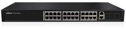 Switch PoE 24 port 10/100Mbps  DAHUA DH-PFS4026-24P-370