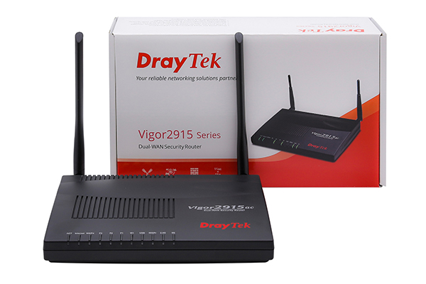 Router WIFI Dual WAN VPN DrayTek Vigor2915ac