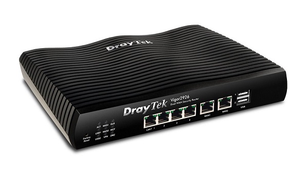 Router Dual-WAN Load Balancing VPN DrayTek Vigor2926