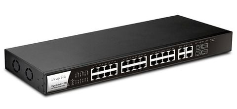 Switch 28-Port Web Smart Gigabit DrayTek G1280