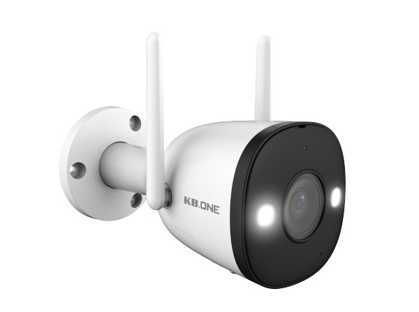 Camera IP WIFI ngoài trời có màu ban đêm 2MP KBONE KN-B21F