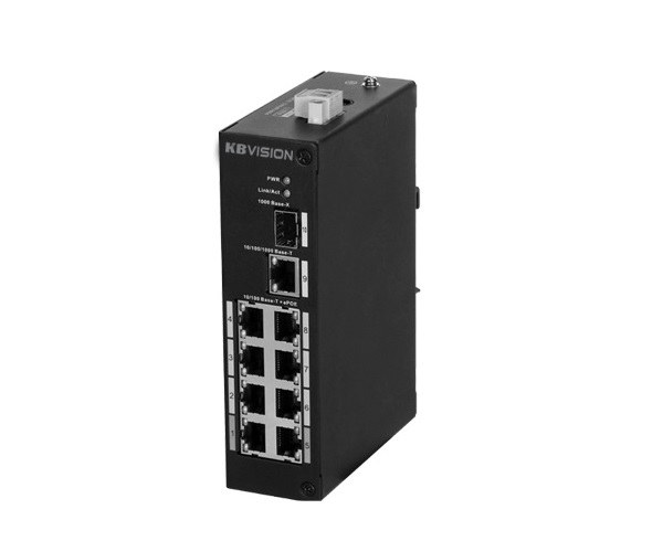 Switch PoE 8-port 10/100Mbps KBVISION KX-CSW08-eP