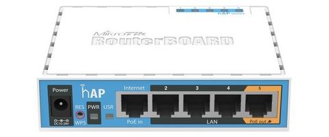 Router WIFI Mikrotik RB951Ui-2nD (hAP)