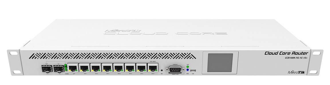 Router Mikrotik CCR1009-7G-1C-1S-1S+
