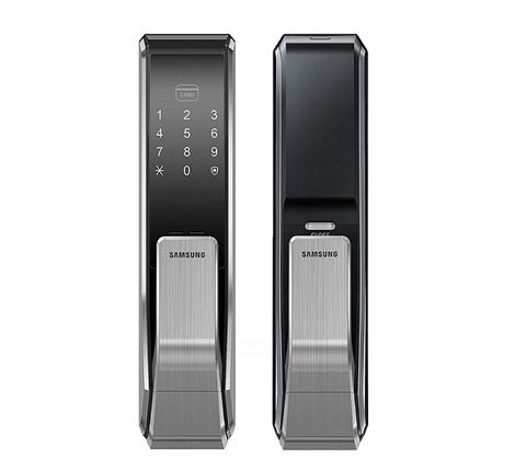 Khóa cửa điện tử thông minh Samsung SHS-P717 LBK/EN (Big Mort)