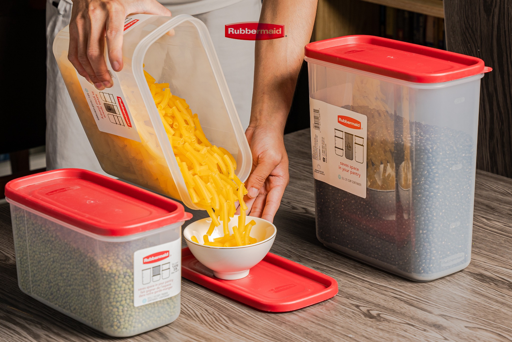 Rubbermaid 1776470 Dry Food Container- 5 Cup