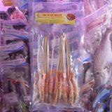 Tôm Thẻ Hấp Xiên Que (20 xiên)