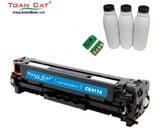 NẠP MỰC HP LASER MÀU - CE411A