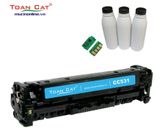 NẠP MỰC HP LASER MÀU - CC531