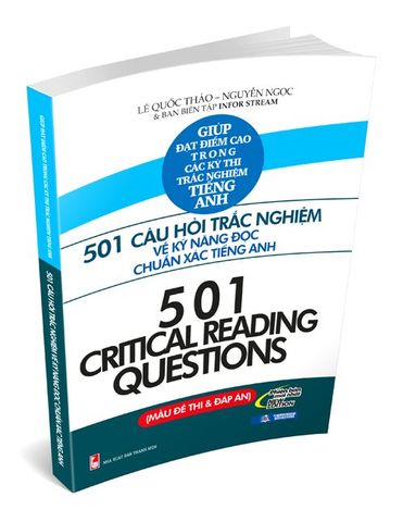 501 Câu Hỏi Trắc Nghiệm Về Kỹ Năng Đọc Chuẩn Xác Tiếng Anh