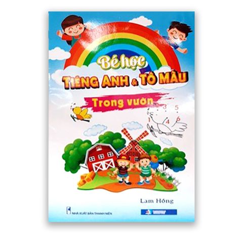 Bé Học Tiếng Anh & Tô Màu - Trong Vườn