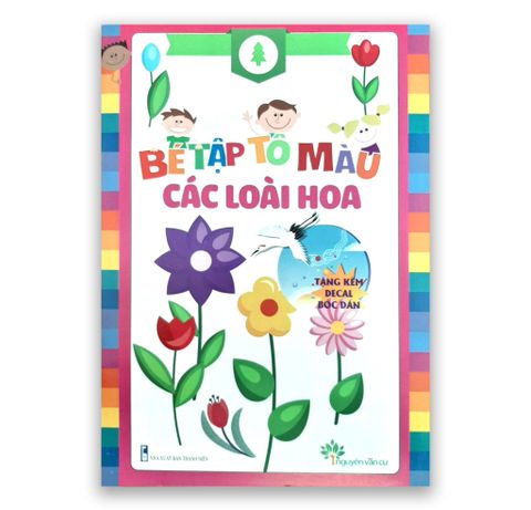 Bé Tập Tô Màu - Các Loài Hoa