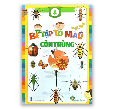 Bé Tập Tô Màu - Côn Trùng