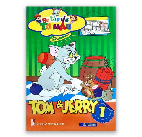 Bé Tập Vẽ Tô Màu - Tom & Jerry 1